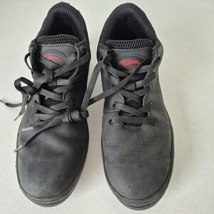 Avenger Work Boots Shoes Mens Size 12 Black Leather‎ Swarm Soft Toe Work A462